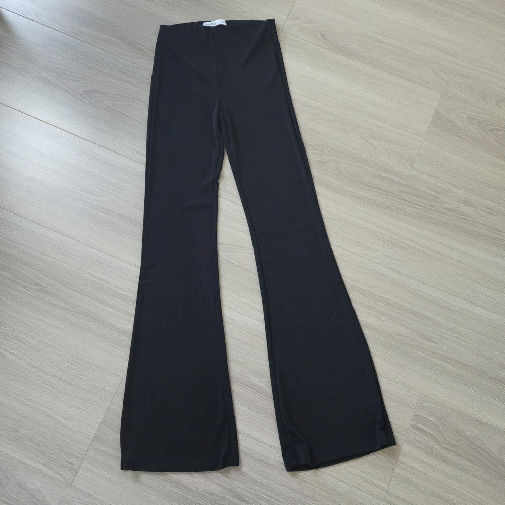 Bershka Black Flare Pants Size S
